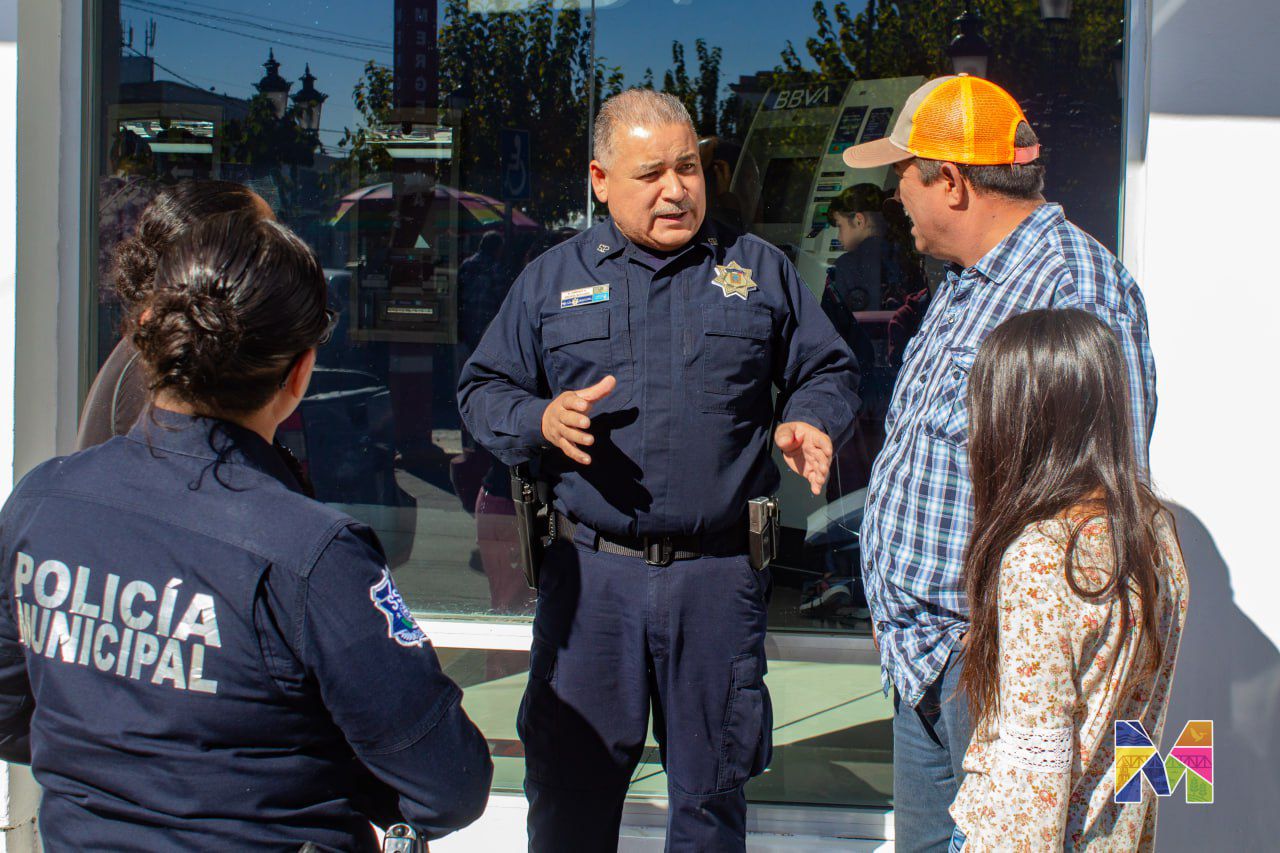 Reitera DSPM Meoqui recomendaciones ante temporada de aguinaldos