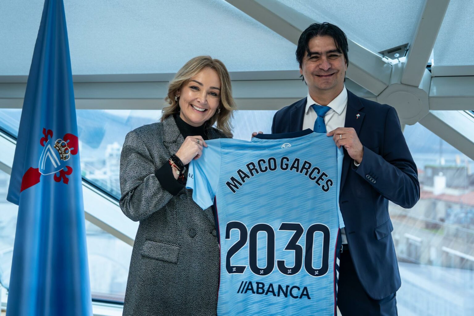 Mexicano Marco Garcés renueva como director de futbol del Celta hasta 2030