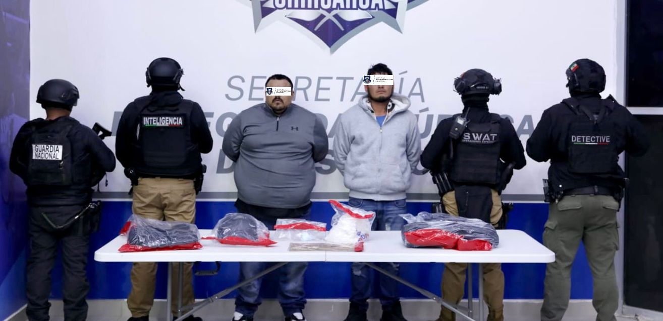 Arresta SSPE a dos presuntos implicados en ataque armado contra Policía Estatal en Ciudad Juárez