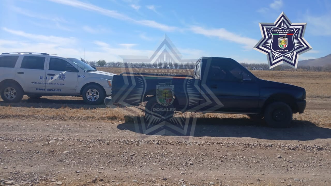 Recupera DSPM de Rosales vehículo con reporte de robo