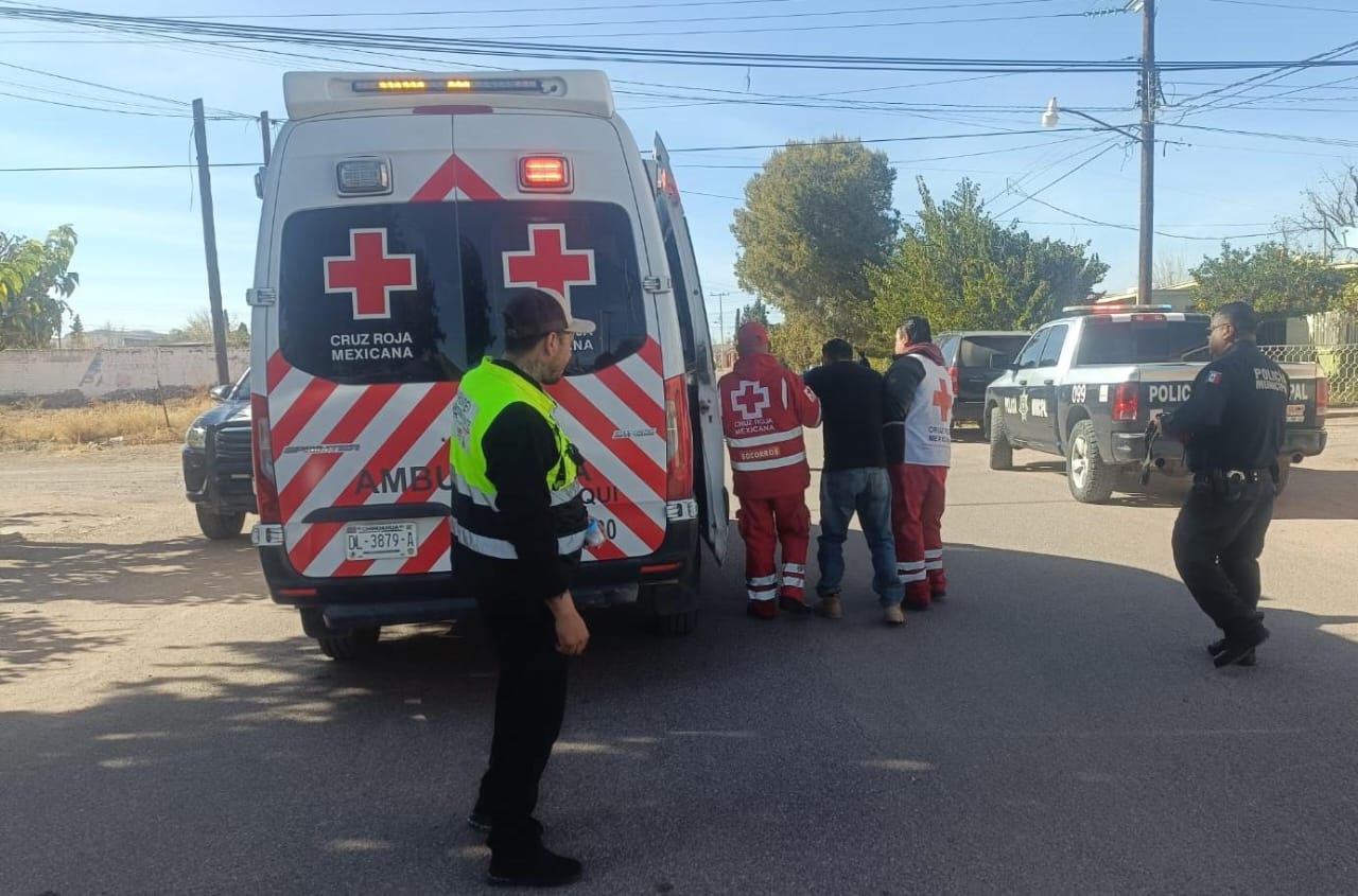 Moviliza supuesto accidente a Cruz Roja y Emergencias Regionales en el seccional de Cárdenas