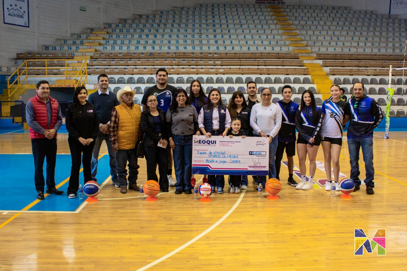 Entrega Miriam Soto rehabilitación y equipamiento de la Unidad Deportiva Carlos Stege por más 4 MDP