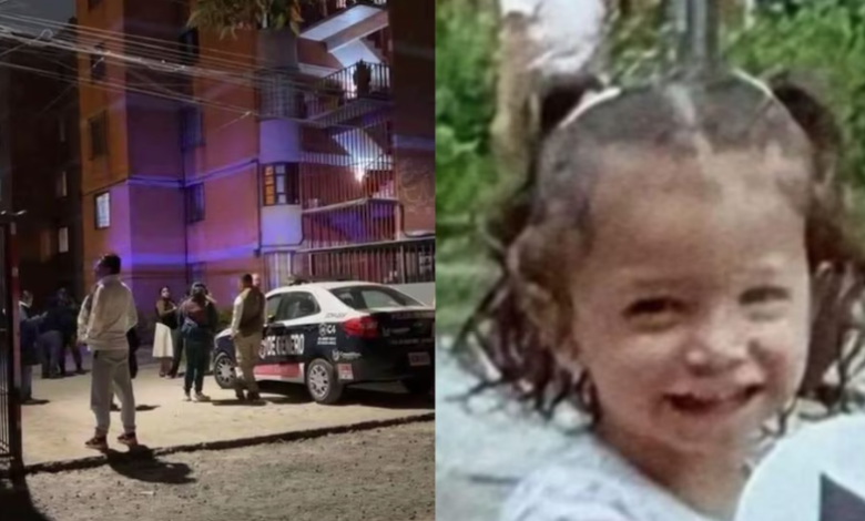 Camila de 3 años, es localizada luego de que su papá asesinara a su madre y abuela