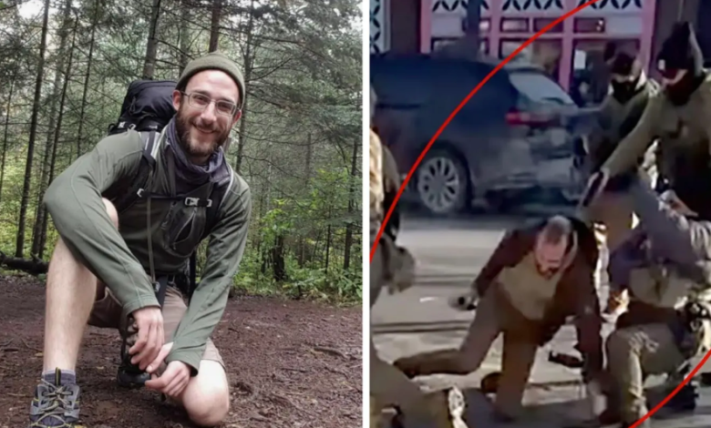 Video contradice versión oficial; Alex Pretti grababa con su celular cuando agente federal le disparó