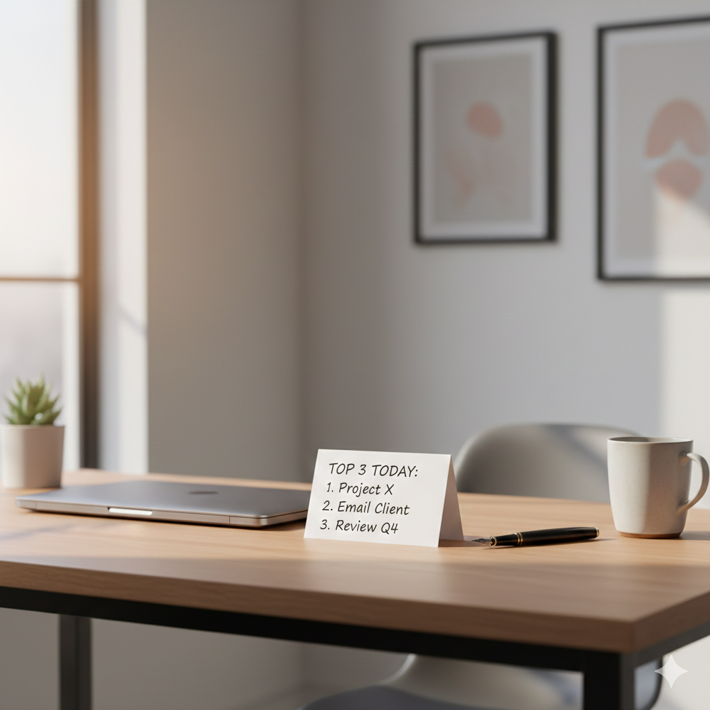 Desorden de prioridades, cómo genera cansancio sin notarlo