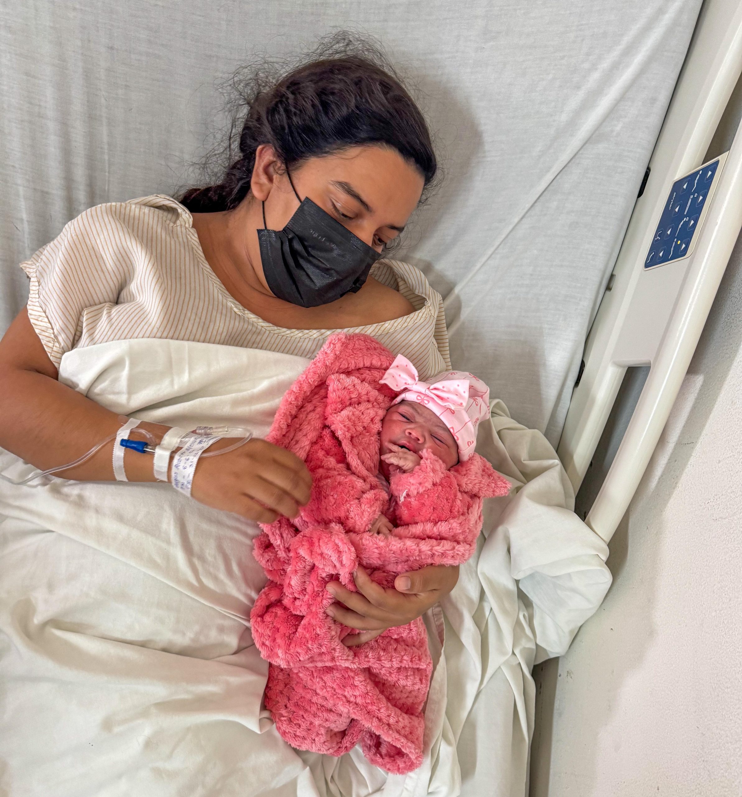 Nace en Delicias la primera bebé de 2026 en todo el estado de Chihuahua