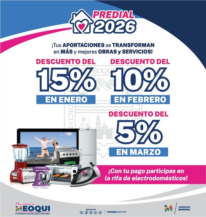 Anuncia Miriam Soto descuentos del 15% en enero 2026