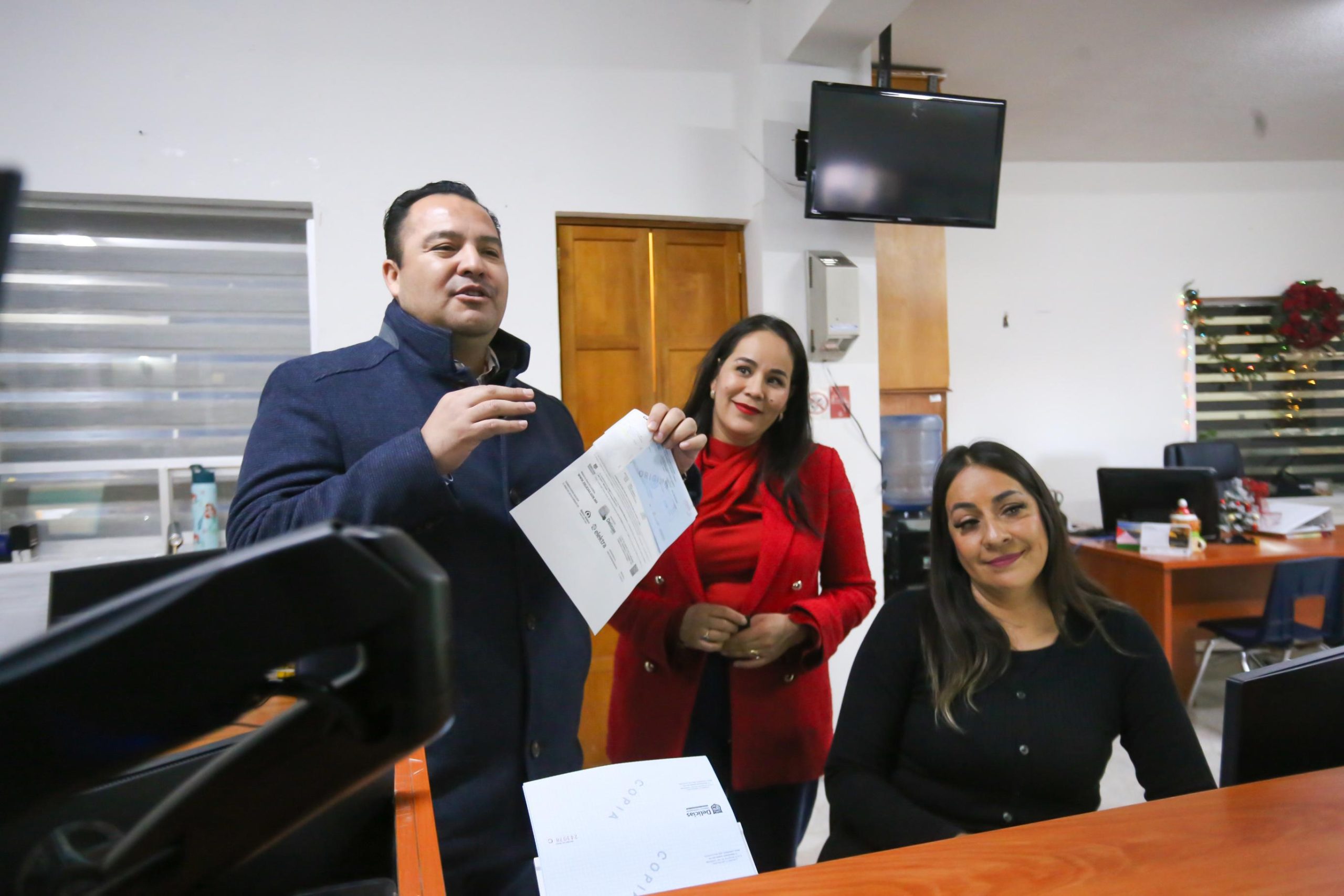 “Gracias a los contribuyentes cumplidos hay más obras en Delicias”: Valenciano