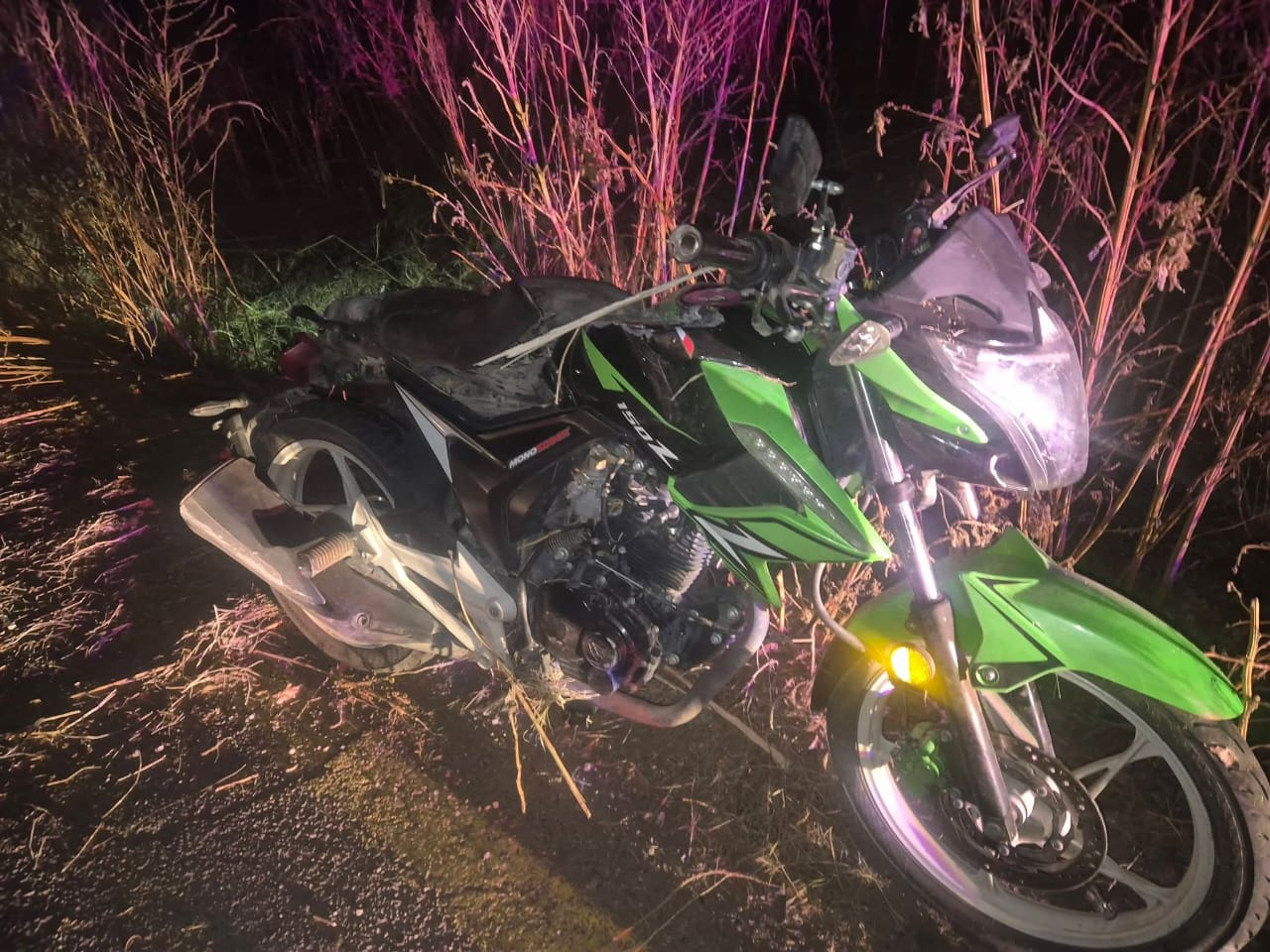 Motociclista resultó gravemente lesionado en acceso a Estación Consuelo