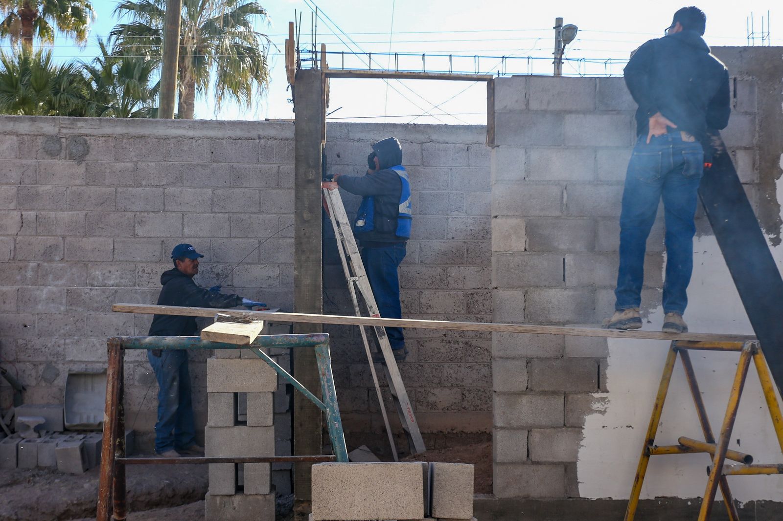 Continúa Gobierno Municipal con mejoras en escuelas de Delicias
