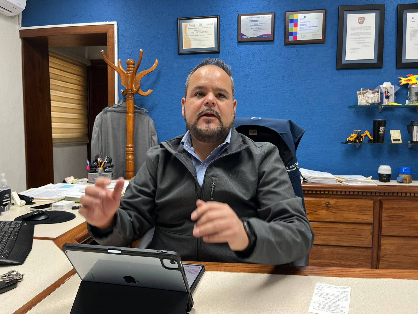 Seguir mezclando recursos, es el llamado de nuestra gobernadora: Juan Carlos Velasco, presidente de JMAS Delicias