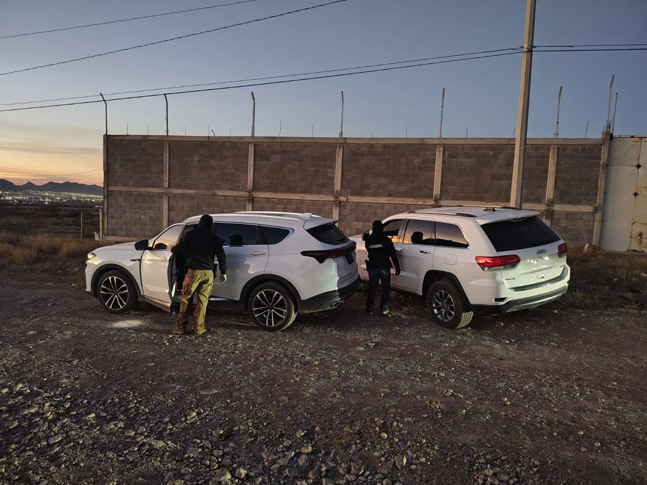 Asegura SSPE vehículos con reporte de robo en Aquiles Serdán