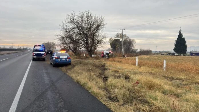 Accidente en la carretera federal dejó un lesionado