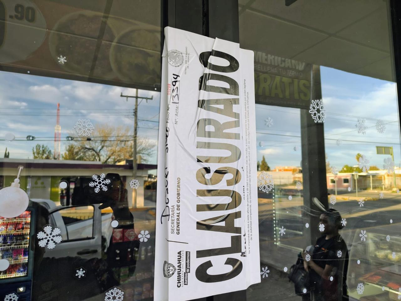 Clausuran en Delicias dos expendios de bebidas embriagantes