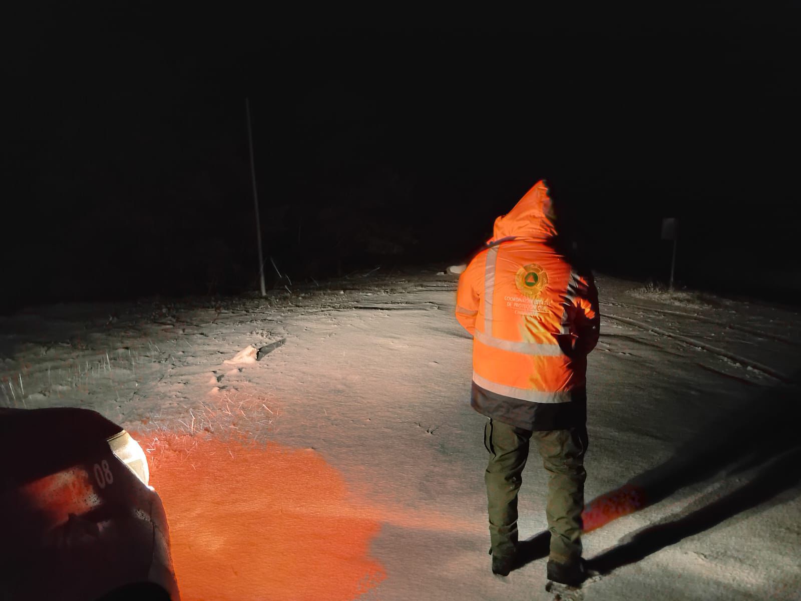 Emite CEPC alerta por posible congelamiento en el pavimento durante las próximas horas