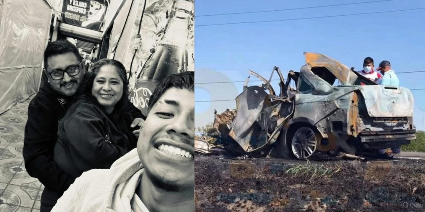 Choque fatal deja sin vida a tres integrantes de una familia