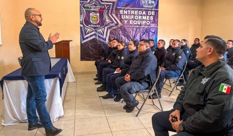 Capacita Comisión de Derechos Humanos a la Policía de Rosales