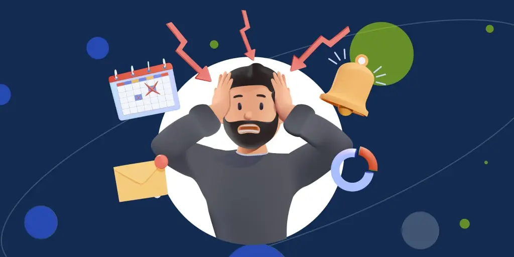 Errores de organización que agotan la energía