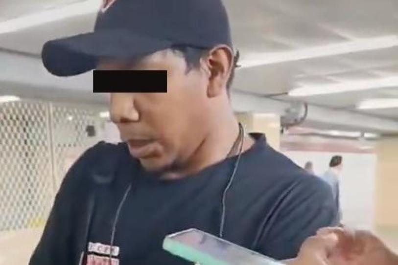 Detienen a hombre en el Metro acusado de tomar fotos a usuarias