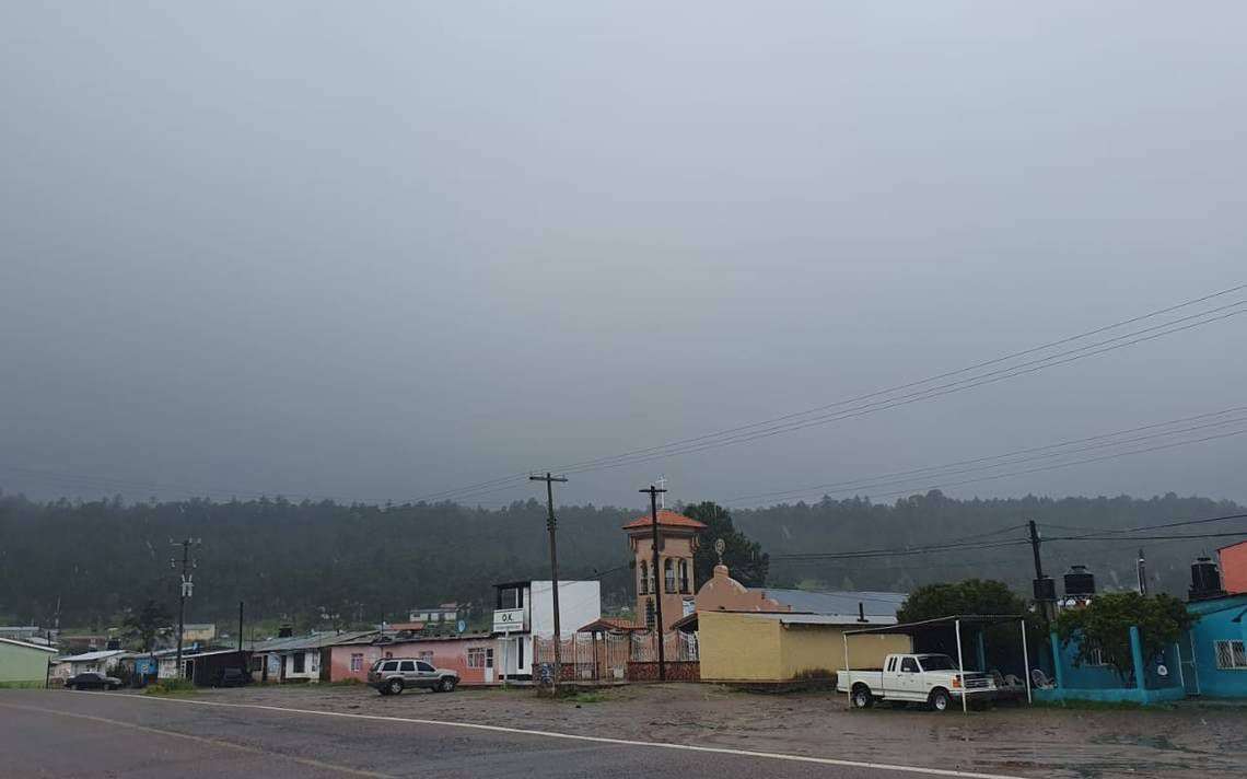 Baja la temperaturas en Temósachic a -2.4 grados centígrados