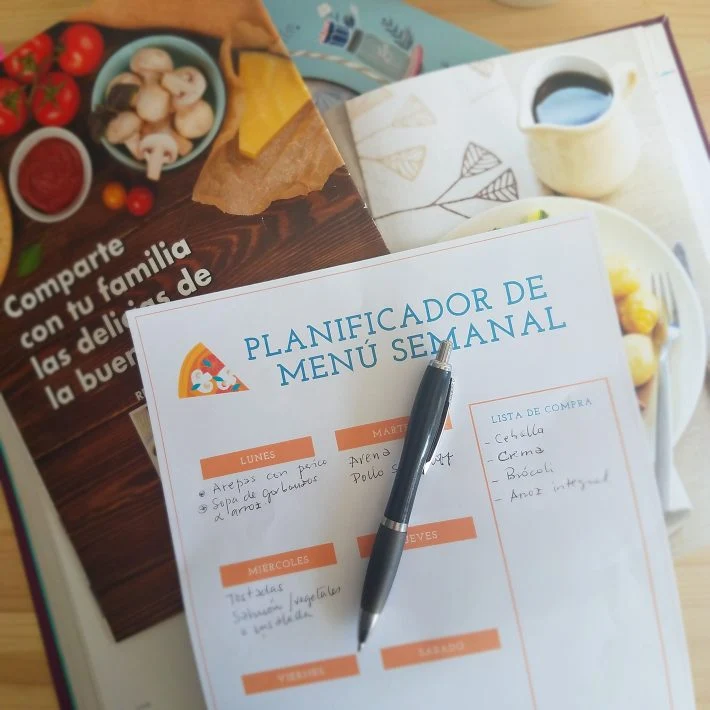 Cómo organizar tu menú semanal sin complicaciones para ganar tiempo