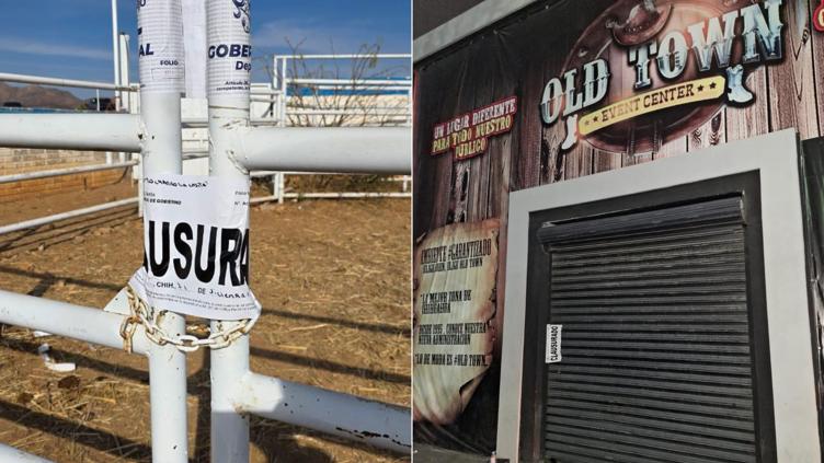 Palenque, bares y cantinas, clausuradas durante primer fin de 2026