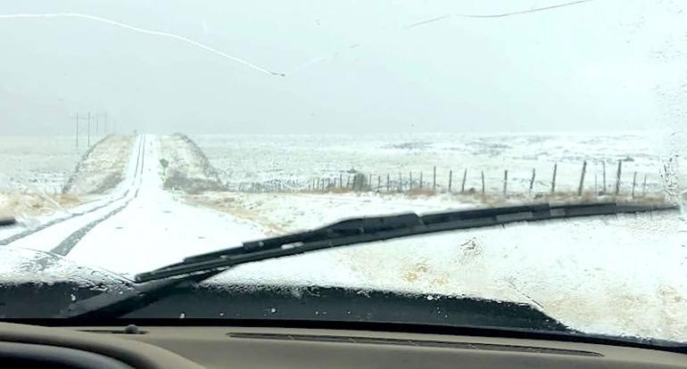 Alerta por frío: carreteras podrían congelarse