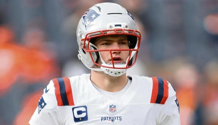 ¿En problemas? Se perdió Drake Maye prácticas previo al Super Bowl