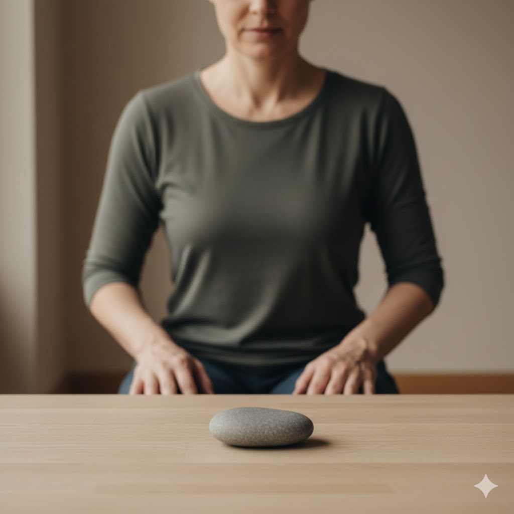 La calma que aparece cuando reduces estímulos