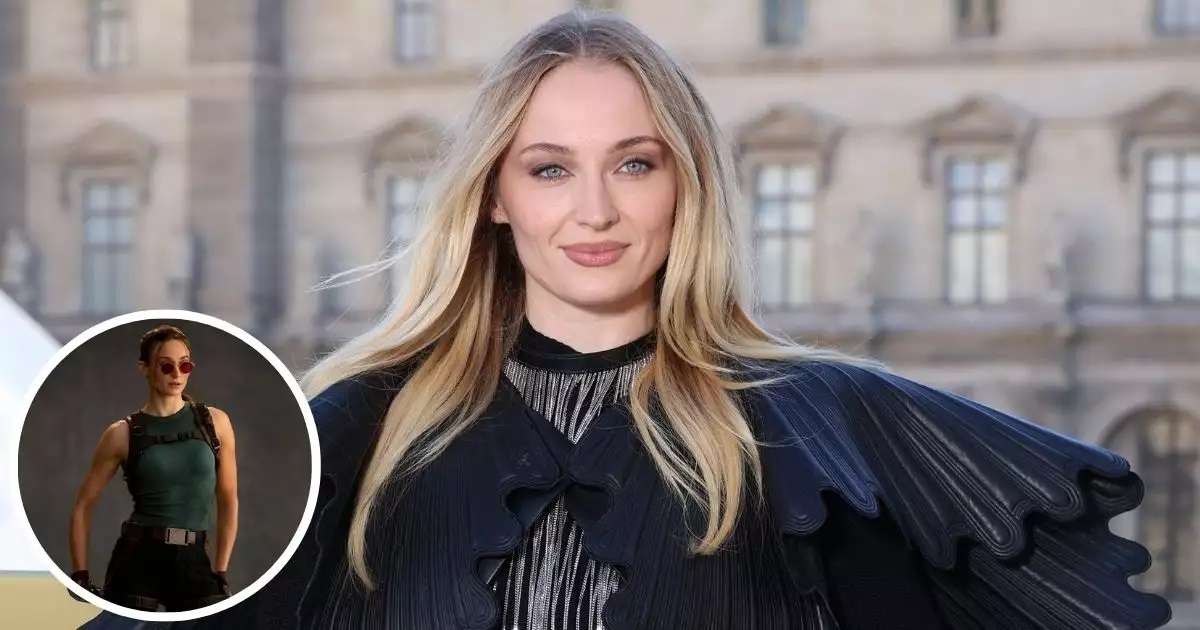 Sorprende Sophie Turner como la nueva Lara Croft