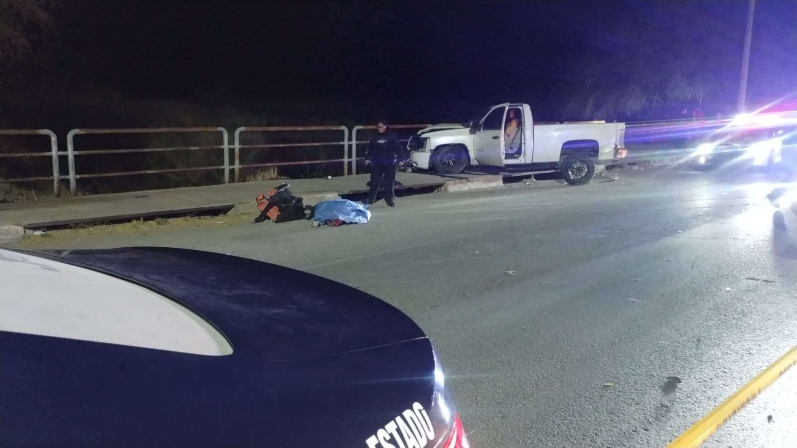 Muere repartidor de Didi en choque múltiple en el R. Almada