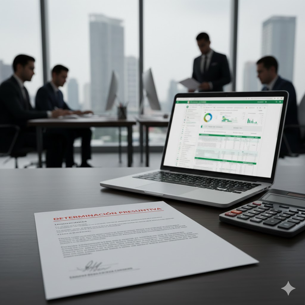 Determinación presuntiva del SAT en 2026: cuando la autoridad calcula tus ingresos sin tu versión Determinación presuntiva SAT 2026 y cálculo estimado de ingresos fiscales