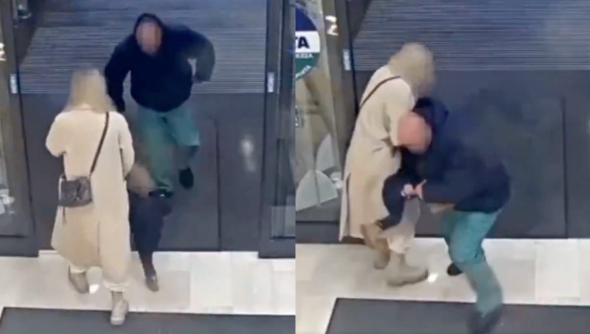 ???? ¡HORROR EN EL SÚPER! ???? Sujeto intenta arrebatar a bebé de los brazos de su madre. ????????