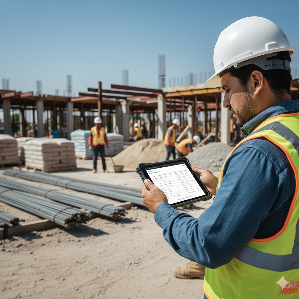 Fugas de material en constructoras: Cómo el software ERP ahorra hasta 15% de tu utilidad