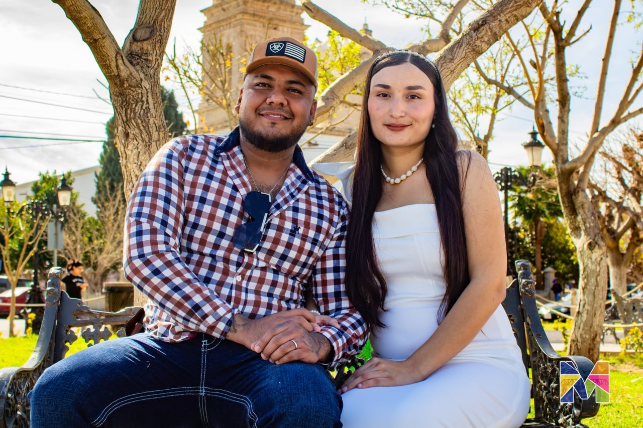 Historias de San Valentín: La distancia no fue impedimento: una historia de amor que llegó al altar en Meoqui