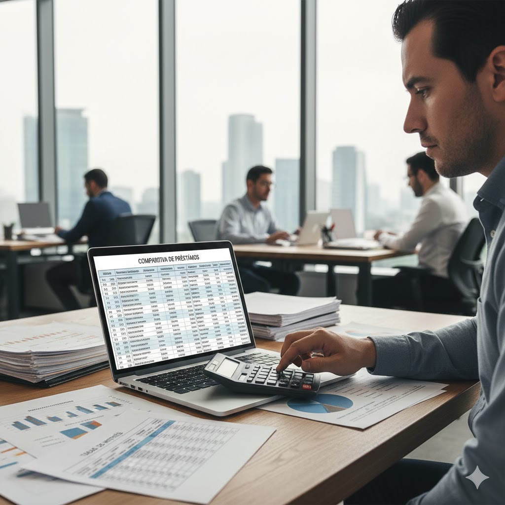 Comparativa de Tasas 2026: el costo extra que pagarás por elegir mal un préstamo