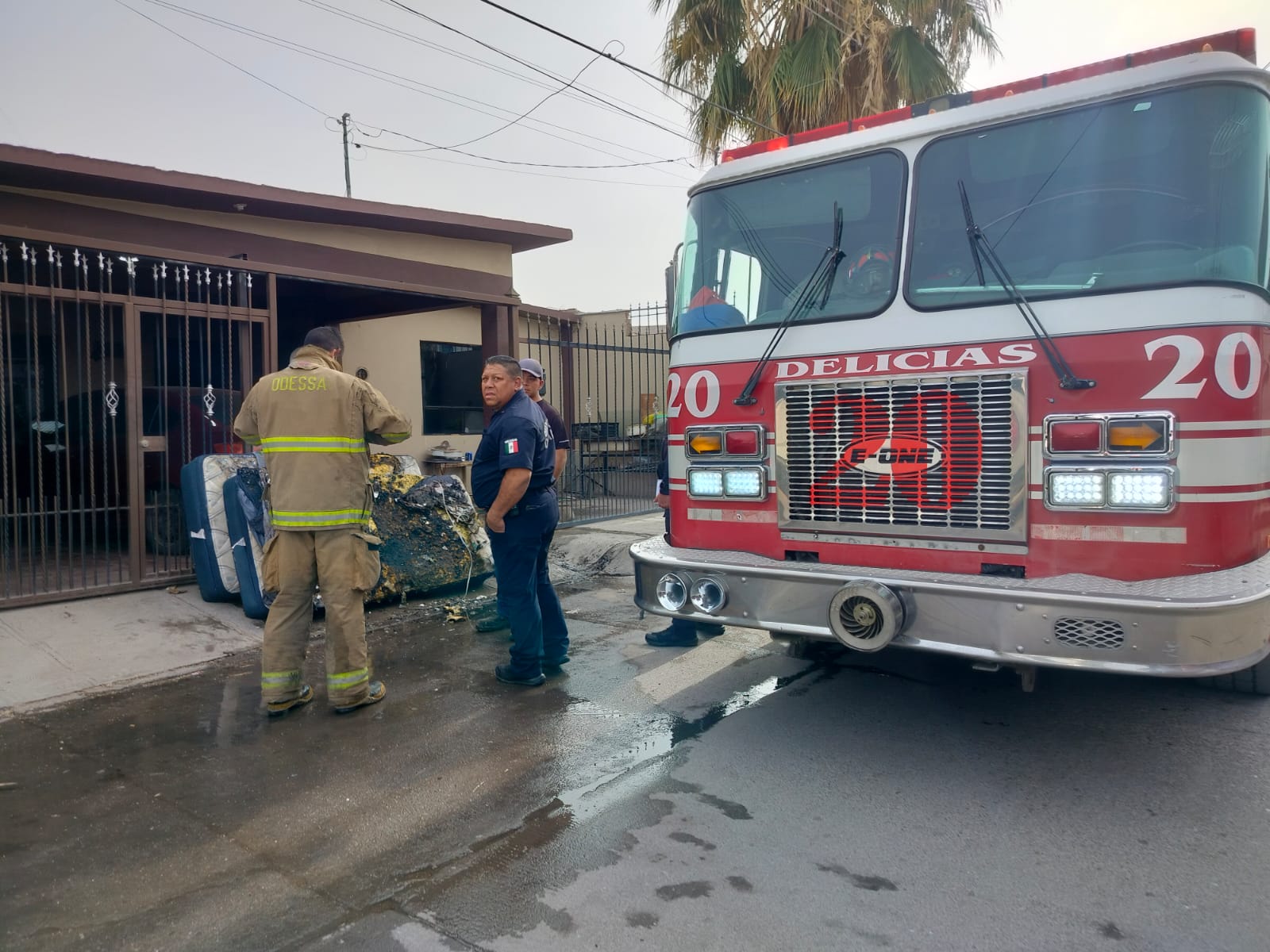 Enero trágico: cinco viviendas incendiadas y seis vehículos consumidos por el fuego en Delicias