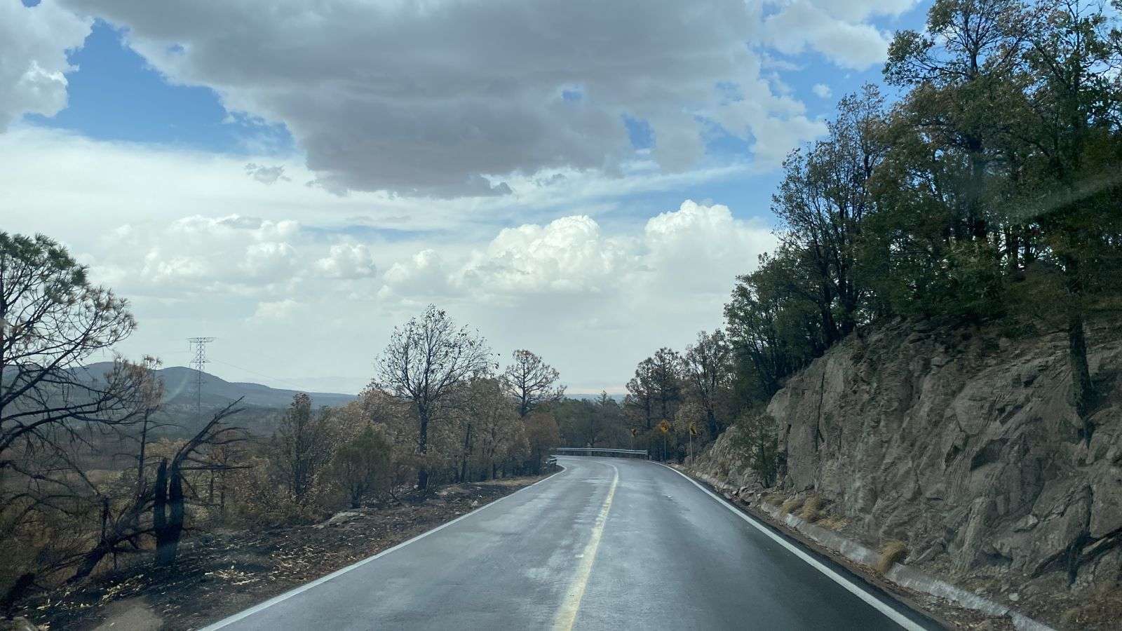 A -9°C bajó la temperatura en la comunidad de El Vergel esta mañana