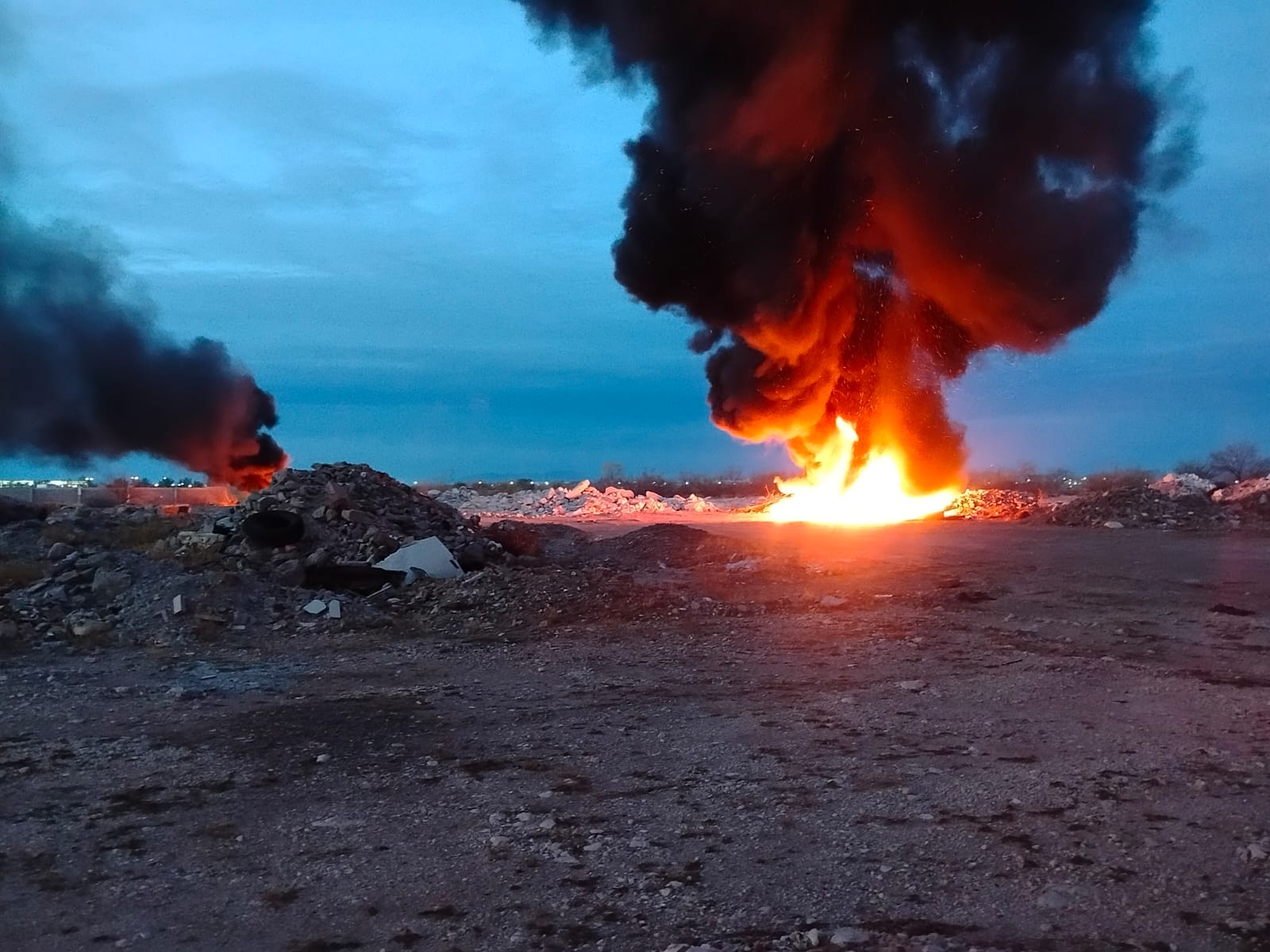 Incendios en pasto y basura concentraron el 63% de los servicios de Bomberos en enero