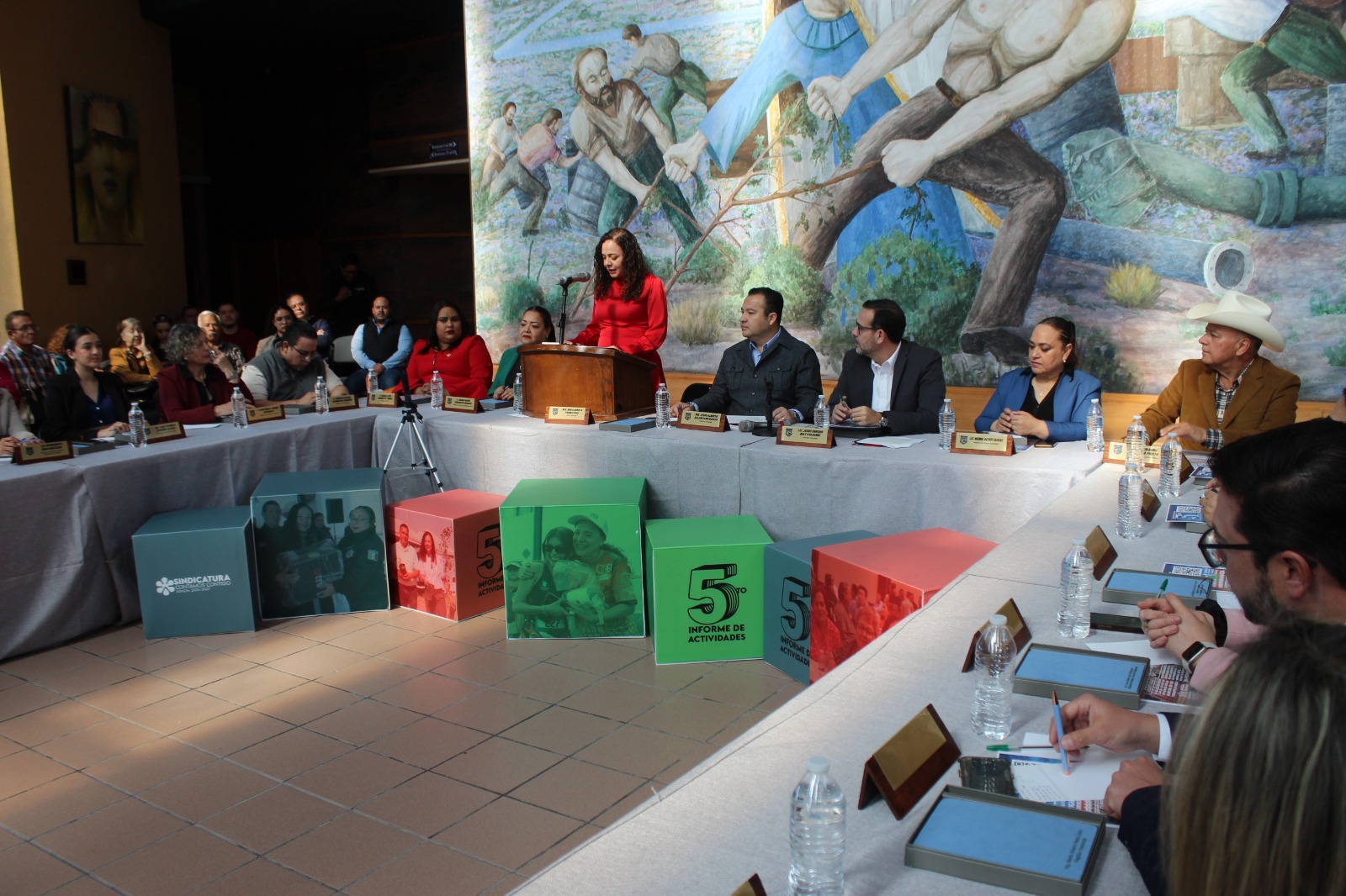 Con resultados en fiscalización y transparencia, Síndica Gaby Franco presentó su Quinto Informe