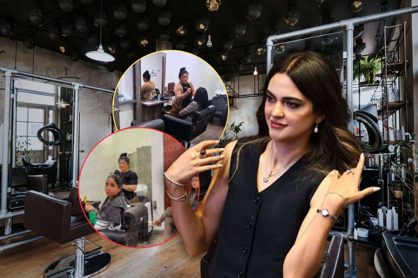 Pone Andrea Chávez salón de belleza en el Senado