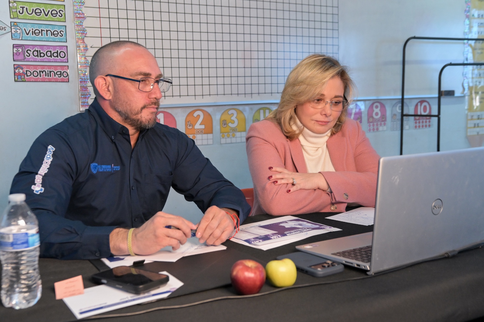 Maru Campos participa en reunión virtual sobre estrategia nacional contra el sarampión