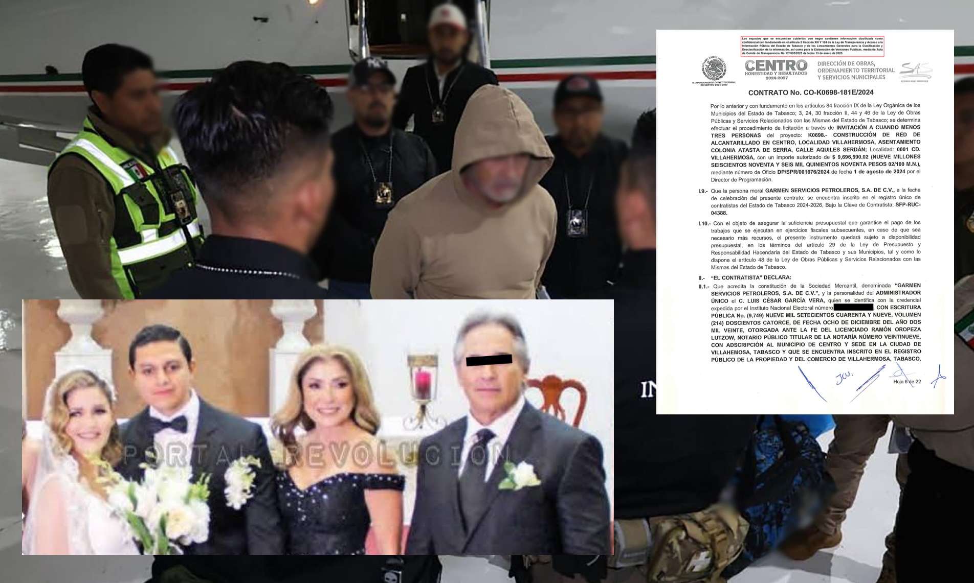 Entregan a yerno de Hernán Bermúdez contratos de gobierno por 50 mdp