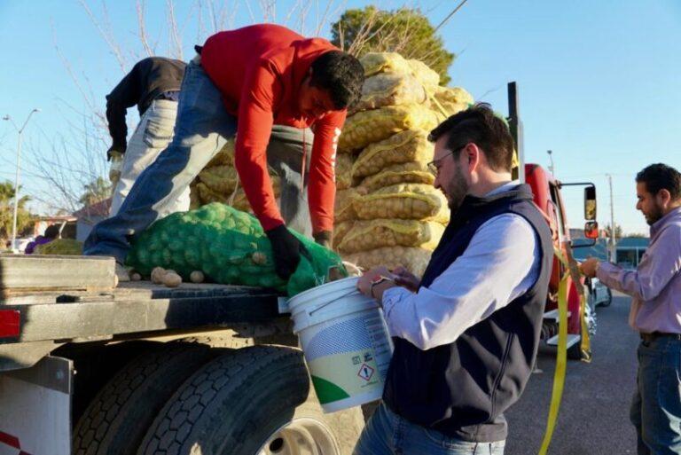 Trataremos que los apoyos alimentarios lleguen a todas las colonias de Delicias: Mabeto Mata