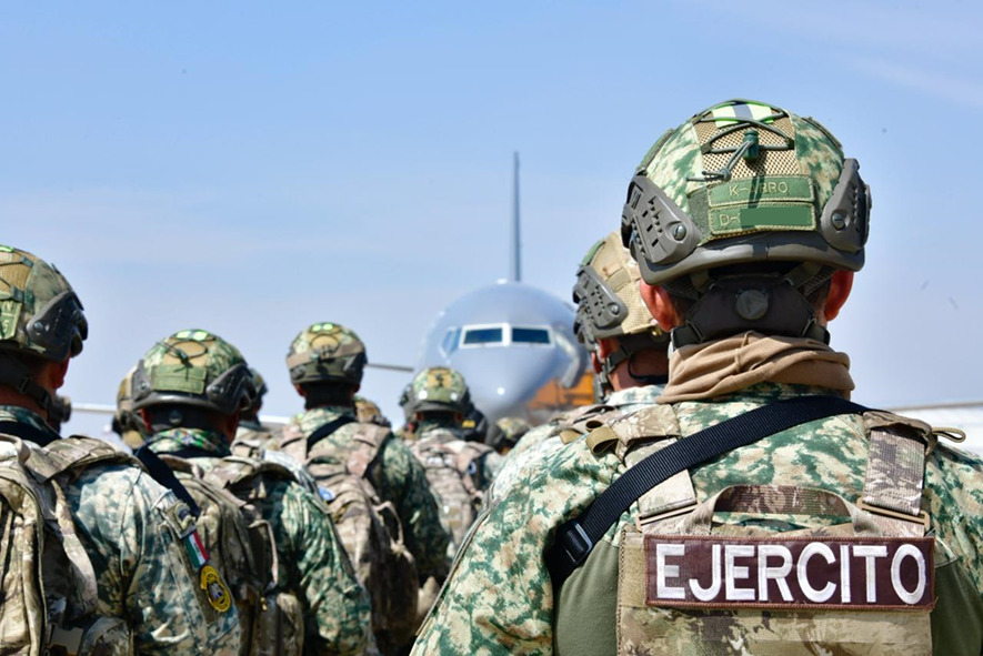 Fuerzas Armadas intensifican operativo de búsqueda en Concordia, Sinaloa