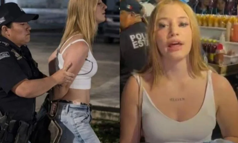 Arrestan a joven conocida como “Lady Therian” tras disturbio en Mérida