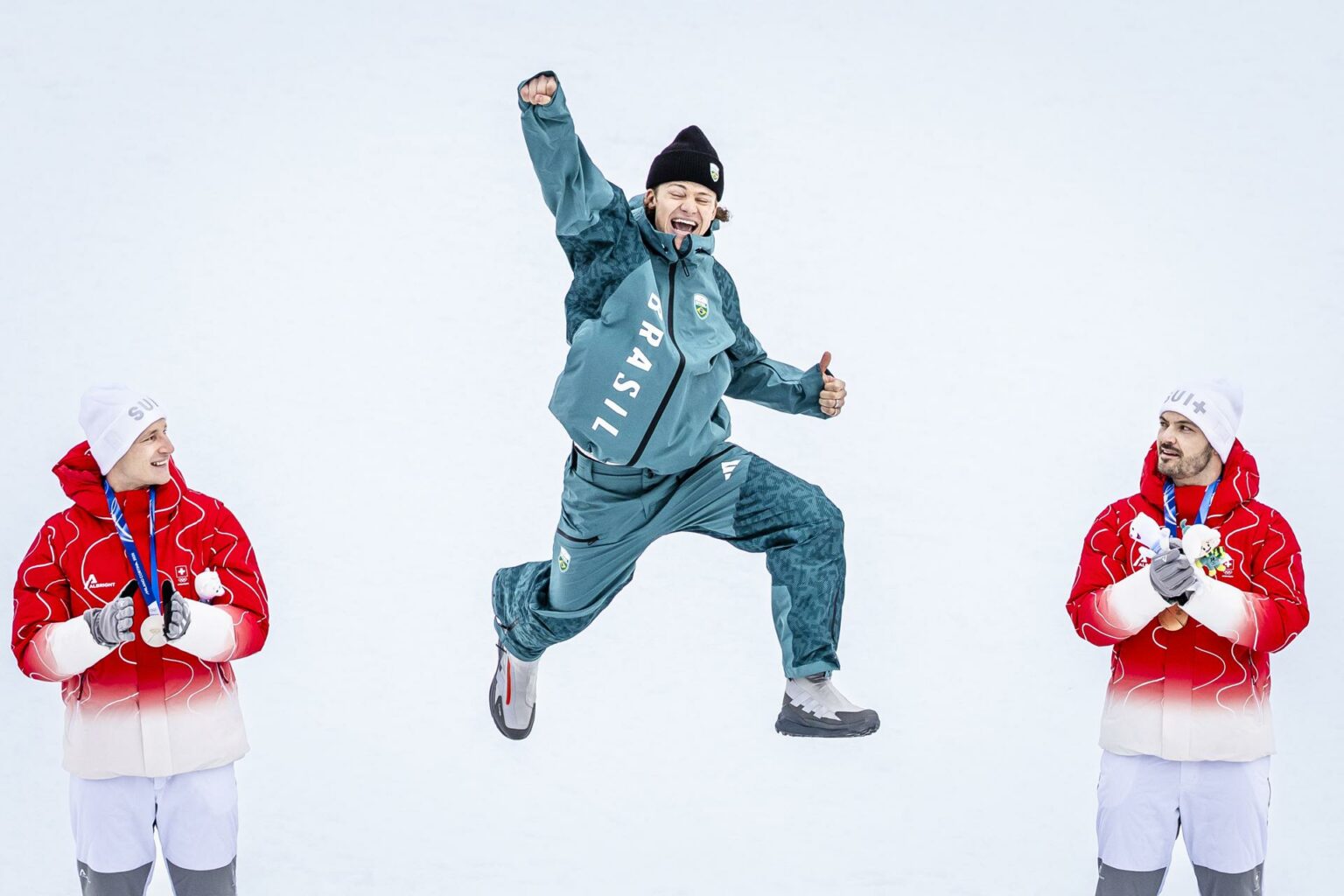 Lucas Pinheiro, primer campeón latino en los Juegos Olímpicos de Invierno