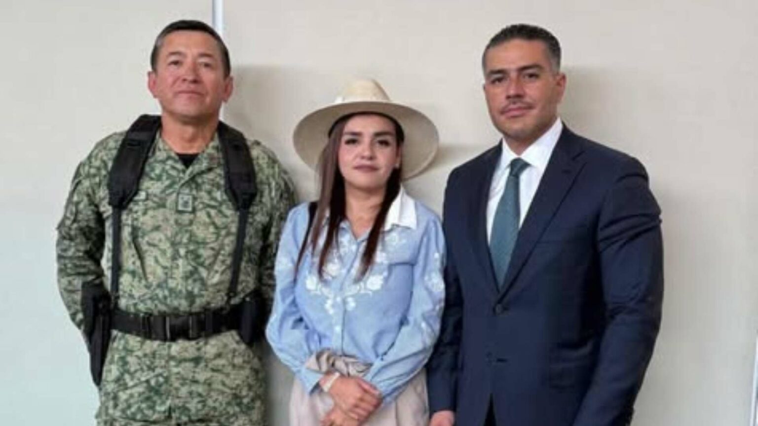 Omar García Harfuch se reunió con Grecia Quiroz