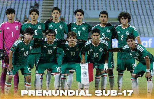 Selección México clasifica invicto al Mundial Sub-17 en Qatar