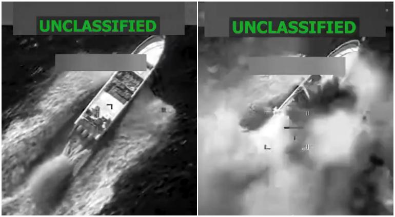 Nuevo ataque de EU a narcolancha; mató a dos y rescató a sobreviviente